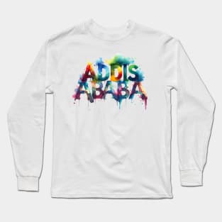 Addis Ababa Long Sleeve T-Shirt